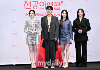 [MD포토] 고윤정·강유석·신시아·한예지 '구구즈 잇는 응애즈'