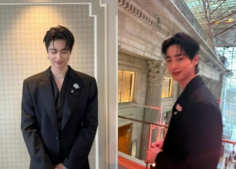 변우석, 이안대군 되면 이런 느낌? 모델 뺨치는 수트핏