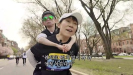 어린 왕자 홍원기 母, 19kg 아들 업고 보스턴 마라톤 질주 감동 (인간극장)