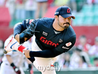 [MD포토] 감보아, 타오르는 눈빛