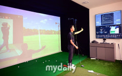 [MD포토] 워커힐 골프클럽 국내 최초 AI 기반 골프 피팅 시스템