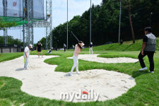 [MD포토] 워커힐 골프클럽 어프로치, 벙커, 퍼팅 숏게임 가능한 공간