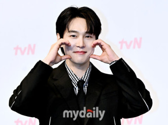 [MD포토] 강유석, '대세 배우 왔습니다'