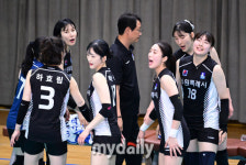 [MD포토] 수원특례시청 프로팀 수준의 라인업