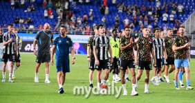 [MD포토] 뉴캐슬 '팀K리그에 0-1 패배'