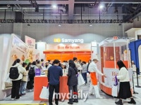 [MD포토] 삼양, 컬리푸드페스타 첫 참가…“불닭볶음면 말고 펄스랩·탱글 소개해요”