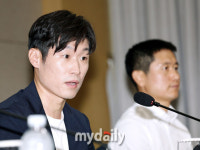 [MD포토] 박지성-이영표, 'K-축구 혁신위원회 동반 참석'