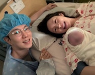 김지영, 첫딸 낳자마자 초고속 회복…