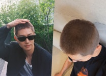 입대 앞둔 곽동연, 짧은 까까머리 변신…그런데 염색을 왜?
