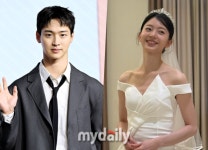 [종합] '깜짝결혼' 장동윤, 신부는 '5살 연하 배우' 김승윤이었다