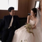 '임신' 양지원, 결혼하자마자 웨딩화보 공개…양준모 손등 키스 '달달'