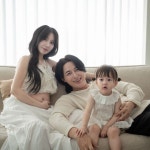 '무염 사탕 논란' 이지훈아야네, 둘째 출산 앞두고 만삭 화보 공개