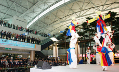 [경기] 웃다리 평택농악 인천국제공항 초청공연