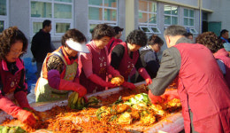 광주시 초월읍,  사랑의 김장 담가주기 행사