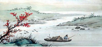 [낚시고사]연파조도(煙波釣徒) 장지화