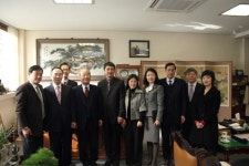 동의대 김임식 이사장, 후아동사범대학 방문단 접견