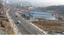 양주시, 남면-봉암간 도로확포장공사 준공