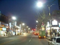 전주 팔달로 도시야경 보다 환하게