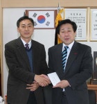 한솔이엠이(주) 동해시민장학회 장학금 기탁