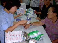 “고혈압 당뇨! 잘 관리하여 건강한 노후를 !”