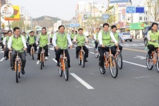 광산구, 범 구민 자전거타기 운동 전개