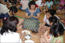 ´여치집 만들고 보리개떡 먹고...´