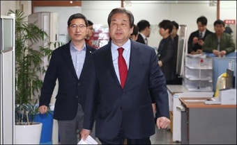 <포토>김무성 “유승민 공천 결정 못내면 무공천”