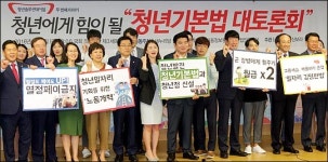 신보라 청년 실업률, 일반 실업률 3배…청년기본법 필요