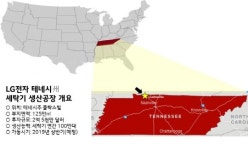 LG전자, 미국 테네시주에 세탁기 공장 건설...2019년부터 연산 100만대