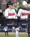 고현정 시구, 슬로우 커브 스트라이크?