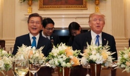 한미공동성명 평화통일 조성에 한국이 주도적 역할