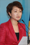 <포토> 국민의당 당대표 출마선언하는 이언주