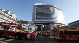 <포토> 신촌 세브란스 병원 화재 발생...2시간만에 진화