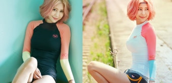 한정원, 완벽한 몸매 눈길 
