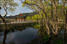 [이창수의 지리산 산책 ③] 동정호 악양루에서 맞는 아침햇살