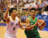 <포토> 평화·번영으로 뭉친 남북통일농구