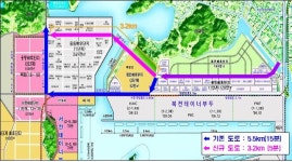 부산항 신항 내 주간선도로 3.2km 개통…물류수송↑