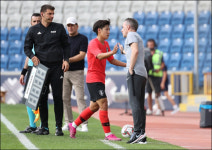 [한국 조지아] ‘골대 강타’ 이강인, A매치 데뷔전 절반의 성공
