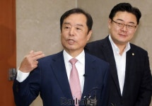 <포토>김병준 첫 국회의원 출사표, 세종을 출마선언