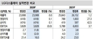 LGD, 내년 1조원대 흑자전환 가능…목표가↑-신한금융투자