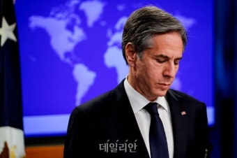 블링컨, '북한 핵보유국 인정' 여부 묻자 즉답 피해