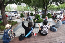 사랑제일교회, 광화문·서울역서 예배…700명 추산