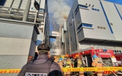 에코프로비엠 청주 공장서 화재…1명 사망·3명 구조