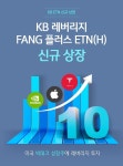 KB證, 레버리지 FANG 플러스 ETN 신규 상장