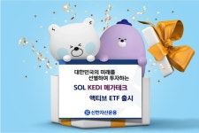 신한자산운용, ‘SOL KEDI 메가테크 액티브 ETF’ 상장