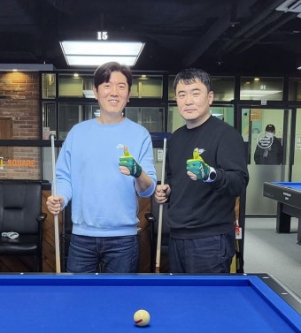 크라운해태 직원, 프로 당구대회 도전 나선다