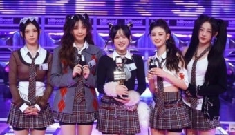 뉴진스, ‘BBMAs’ 첫 ‘톱 글로벌 케이팝 아티스트’ 수상