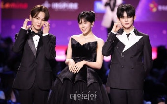 키-안유진-연준 '2023 SBS 가요대전 MC'