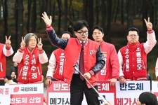 [현장] 한동훈, 주춤한 수원탈환 지원사격 시작과 마지막 이곳서 하겠다