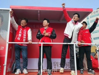 [현장] 한동훈, 이재명 지역구서 
